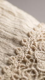 Ivory Dream Textured Applique Co-ord Set