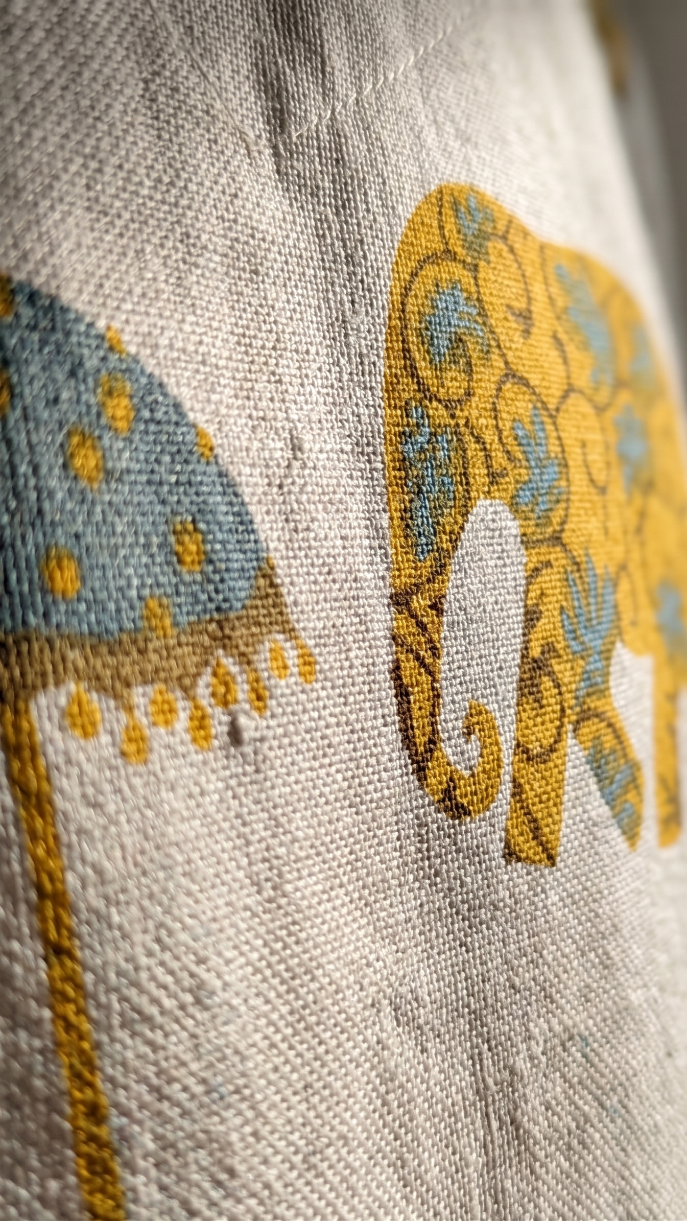 Royal Elephant & Parasol Print Co-ord Set
